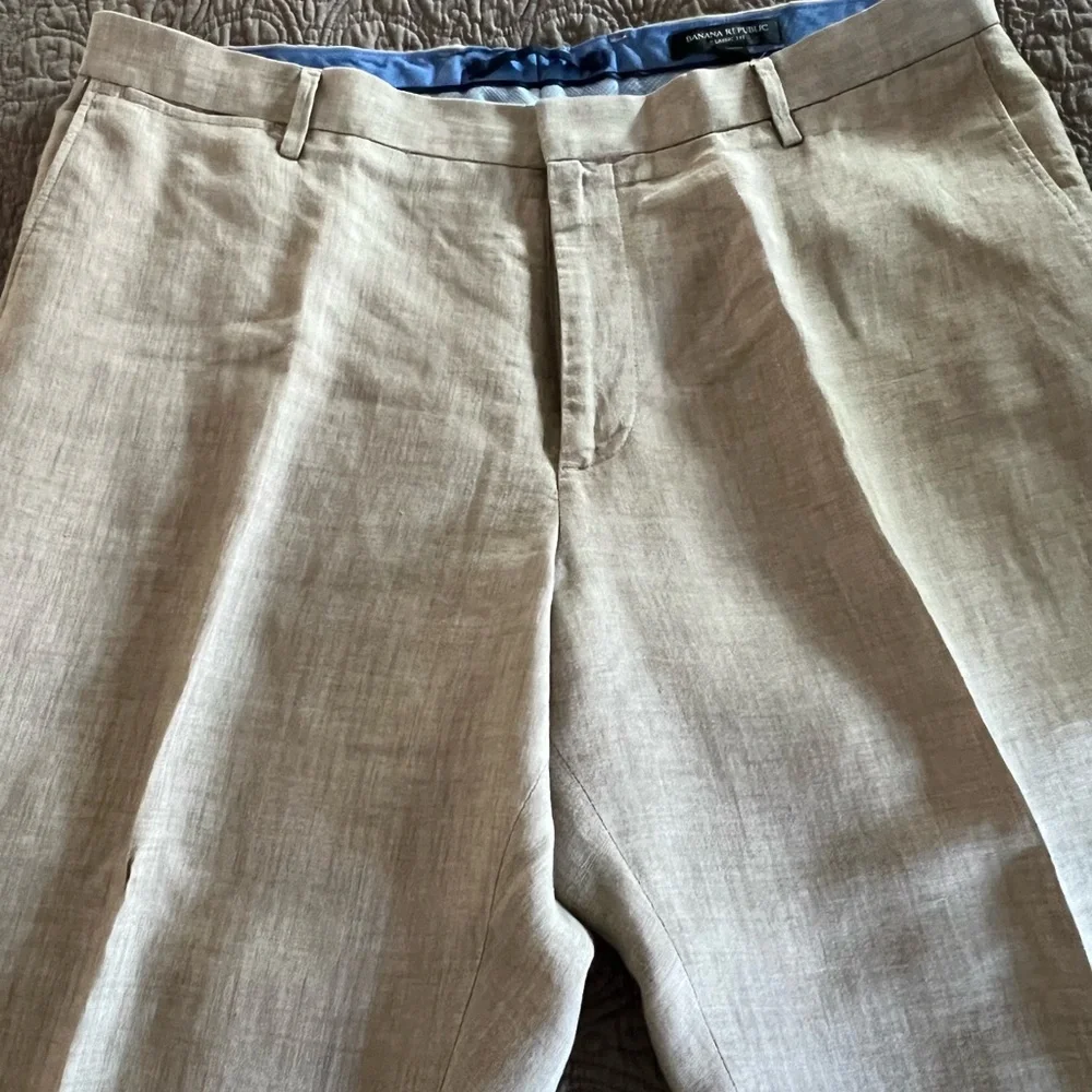 Summer linen trousers - men’s